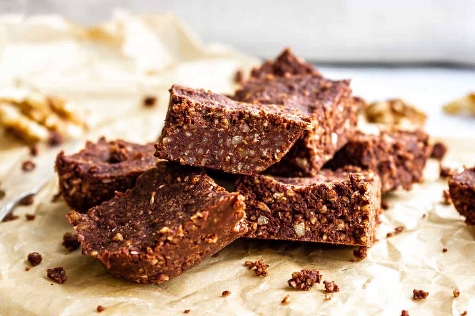 Ωμοφαγικό Κέικ Σοκολάτας από Ξηρούς Καρπούς