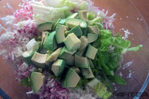 Ωμό Κουνουπίδι Σαλάτα